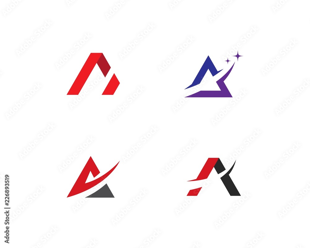 A Letter Logo Business A Letter Logo Business