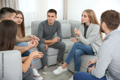 Young people during group t...