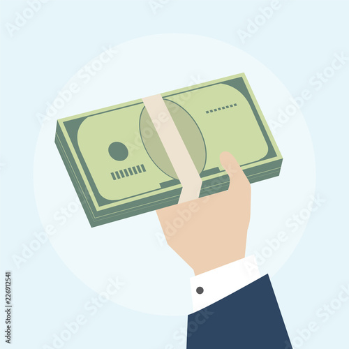 Illustration of financial concept