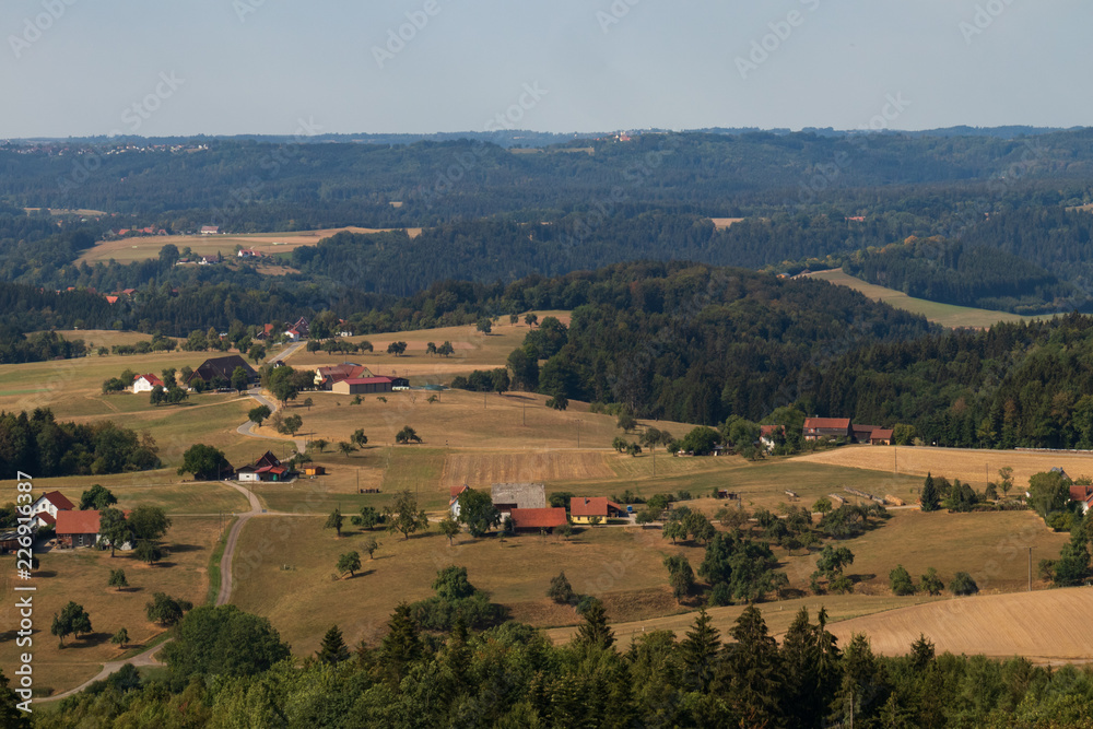 German Countryside on a late Summer Day