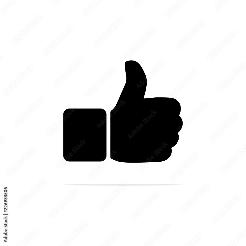 Hand Like icon. Vector concept illustration for design. Hand Like icon. Vector concept illustration for design.