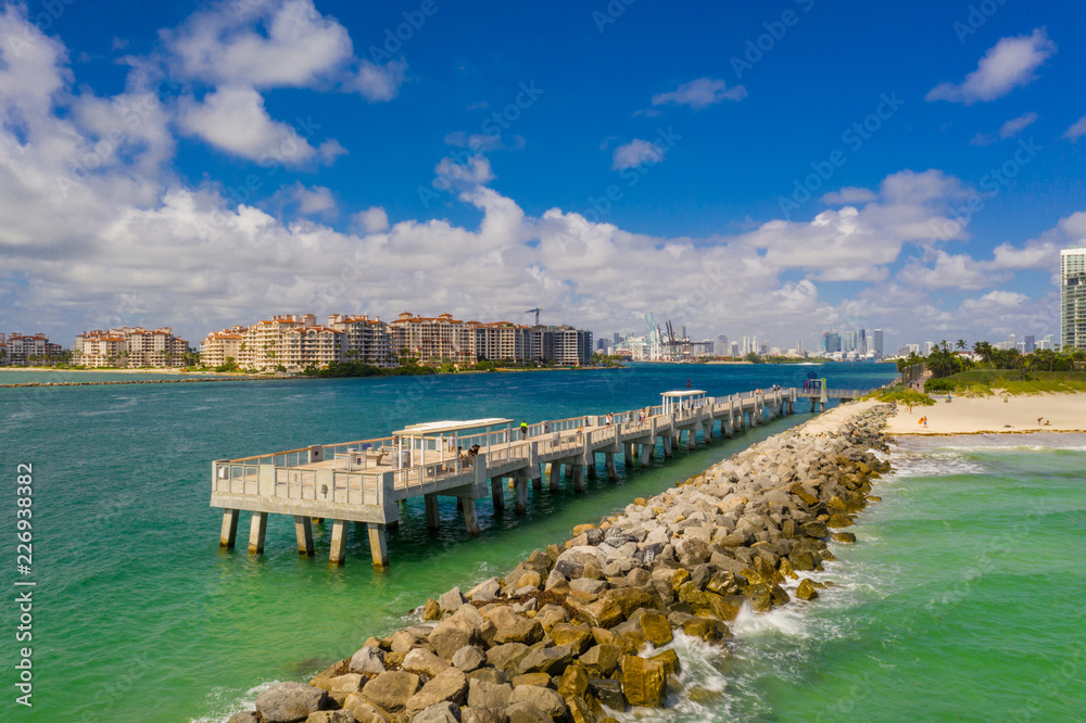 Aerial photo Miami Beach Pier