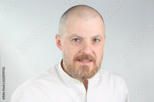 portrait of a bearded man © photosaint