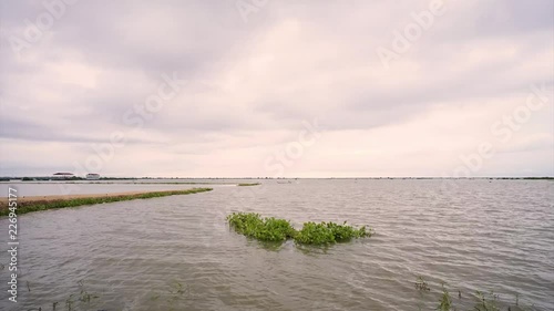 landscape time lapse in the countryside in Asia photo