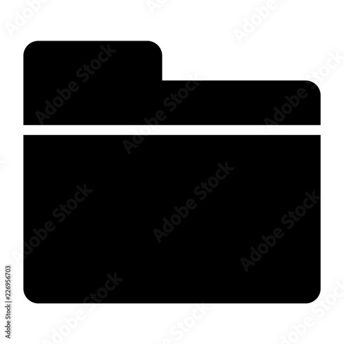Folder vector icon