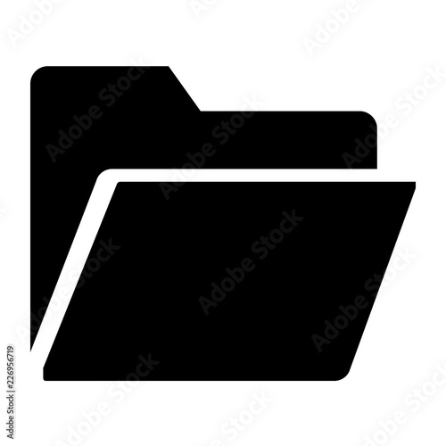 Folder vector icon