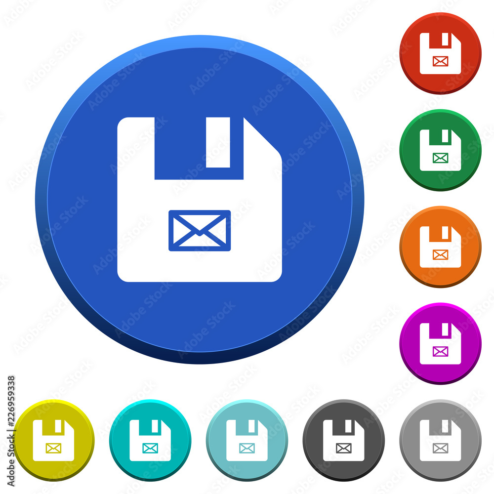 Message file beveled buttons Message file beveled buttons