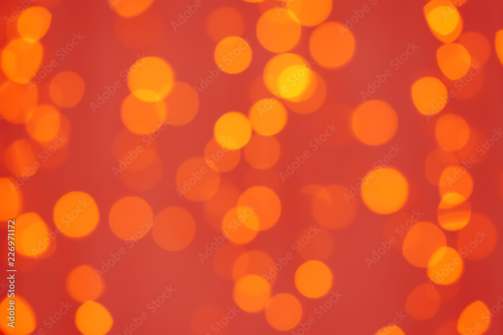 Blurred view of glowing lights Blurred view of glowing lights
