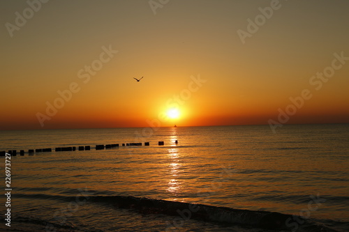 Sonnenuntergang Ostsee