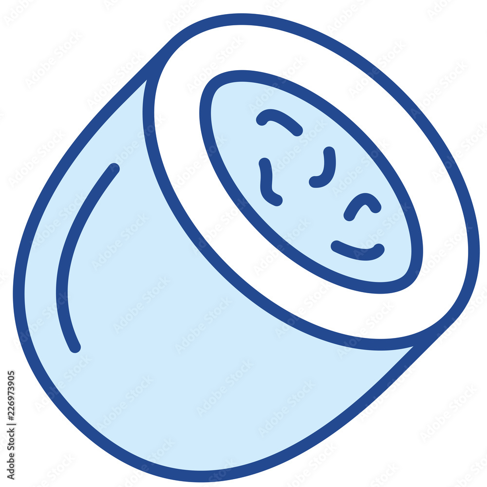 Maracuja, Passionsfrucht Vector Icon Illustration Maracuja, Passionsfrucht Vector Icon Illustration