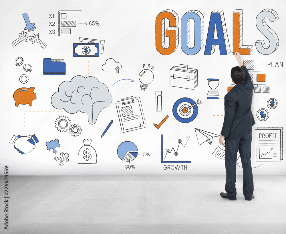 Goals Aim Aspiration Believe Dreams Expectations Concept Goals Aim Aspiration Believe Dreams Expectations Concept