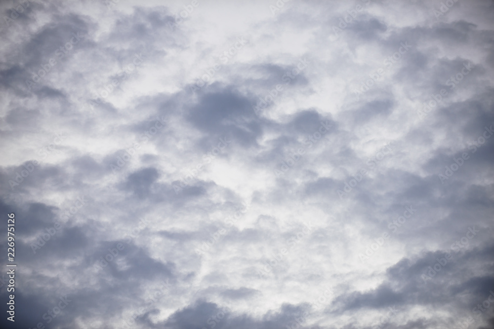 Rain clouds forming with blue sky background Rain clouds forming with blue sky background