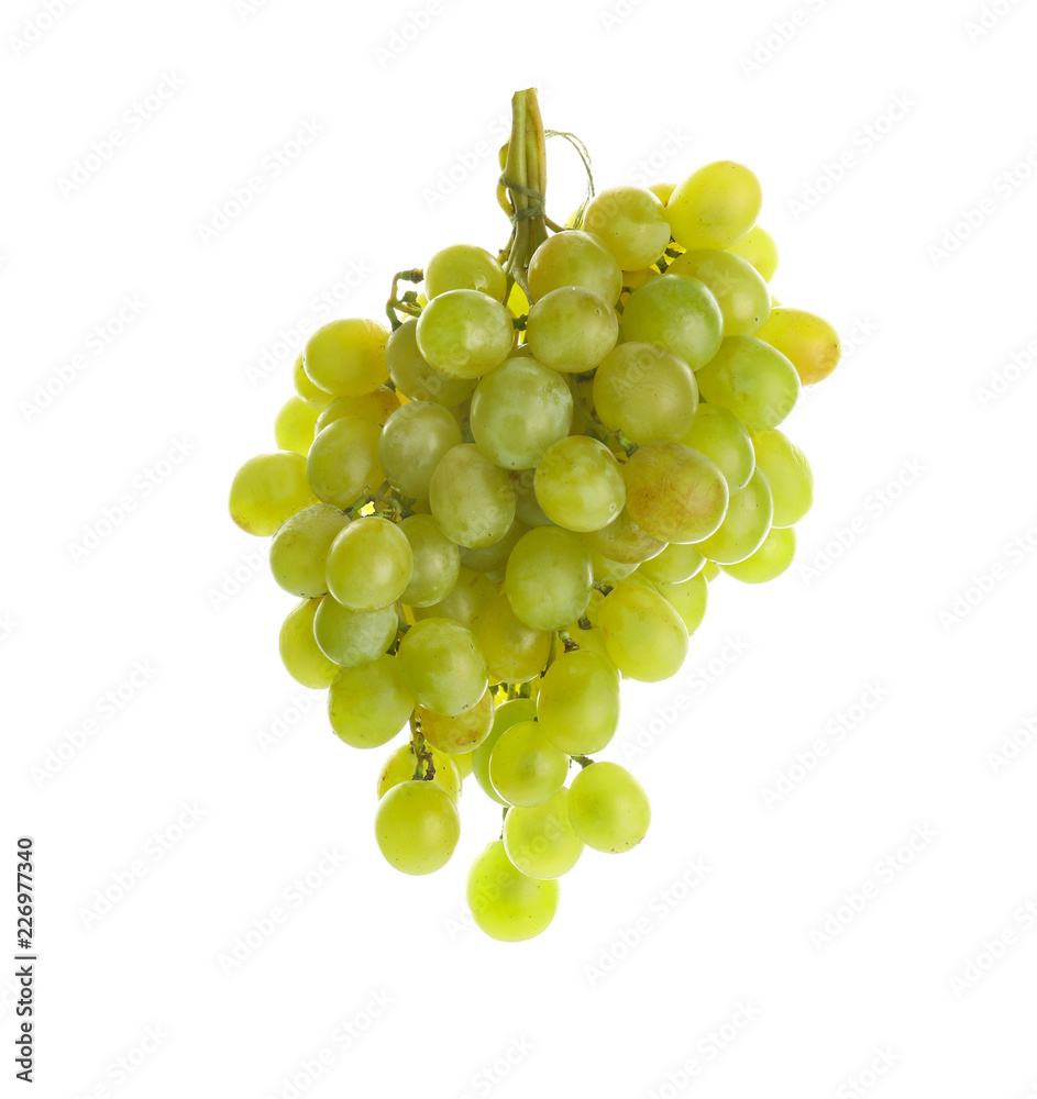 Fresh ripe juicy grapes on white background Fresh ripe juicy grapes on white background