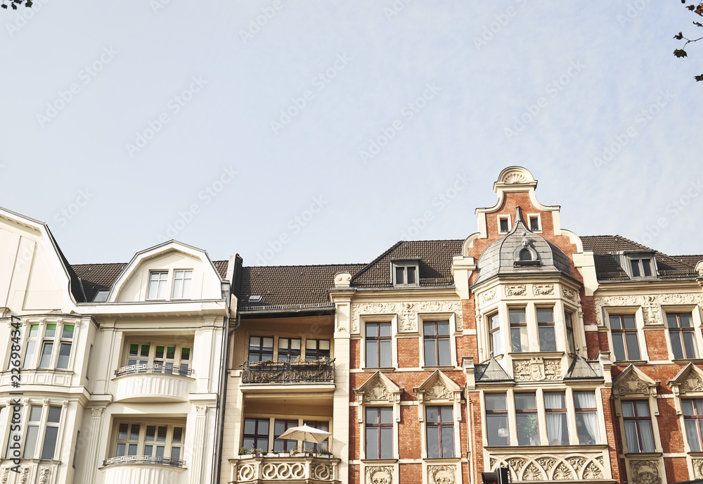 Obraz premium old houses in Berlin