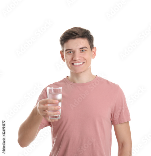 Portrait of young man with ...