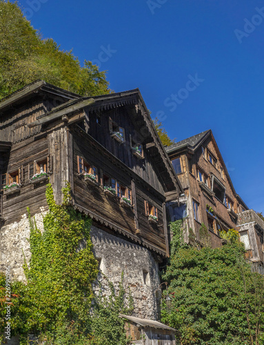 Hallstatt on Lake Hallstatt, UNESCO World Heritage Site, Salzkammergut, Alps, Upper Austria, Austria, Europe