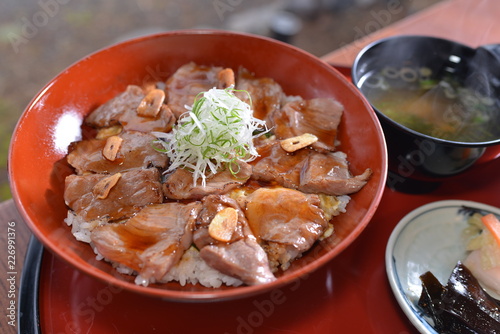 Japanese beef rice of Shoya-no Yakata photo