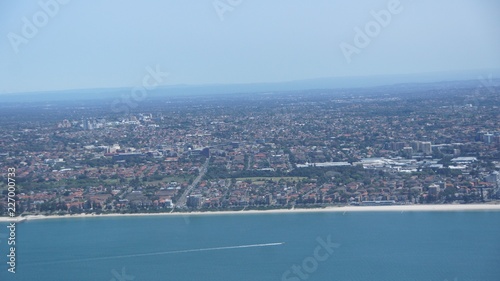 aerial view of sydney  © craigansibin