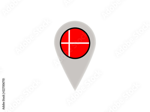 Map pin danmark Free Download Map pin danmark - GFXLoad