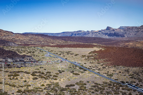 Beautiful landscape of Teide national park, Tenerife, Canary island, Spain