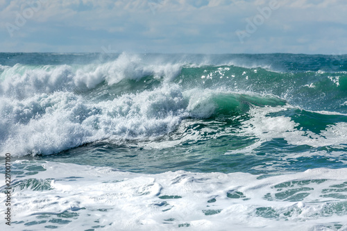 Fistral Beach Wave Layers
