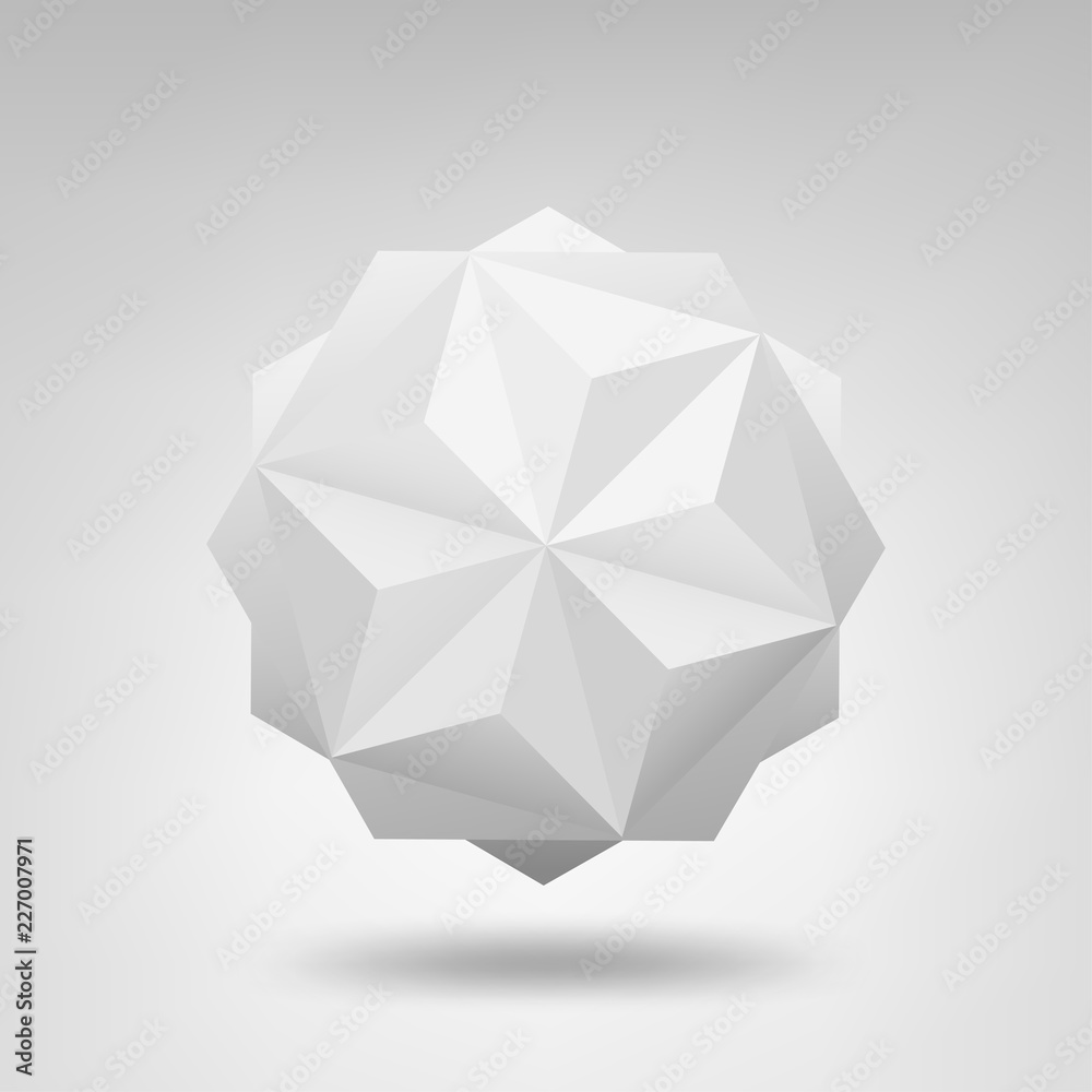 Obraz premium Abstract geometric structure. Graphic concept for your design