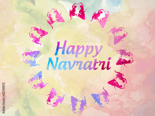 Happy Navratri (Indian Hindu Festival) Greetings