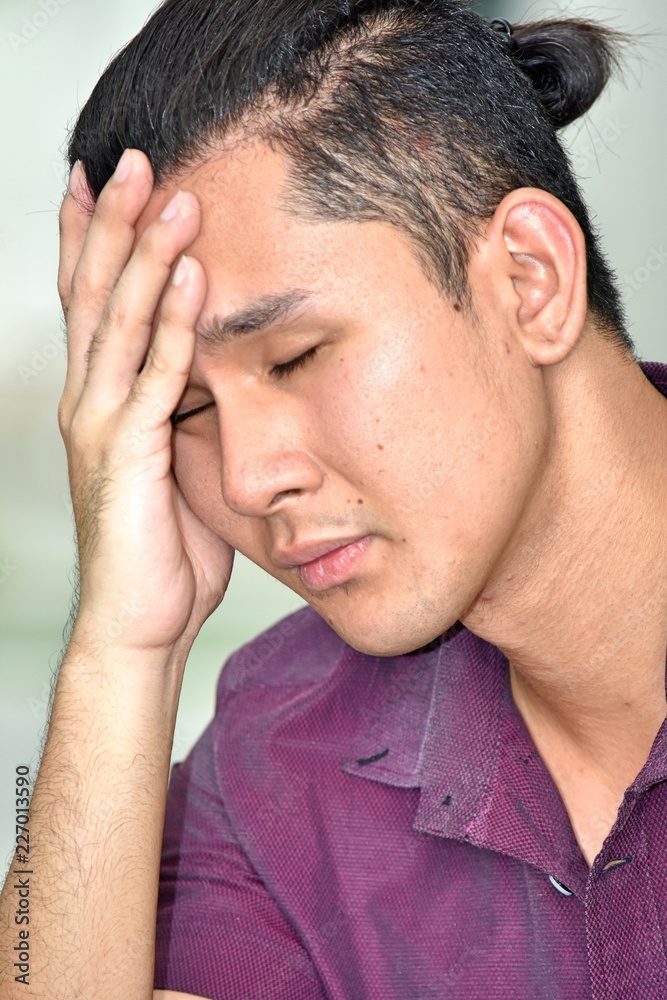 Sad Filipino Male Sad Filipino Male