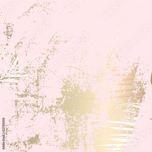 Abstract Marble Trendy Texture in Pastel and Gold colors . Trendy Chic Backgr...