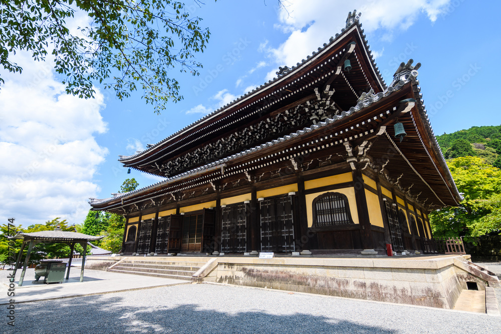 buddhist shrine of kyoto old town