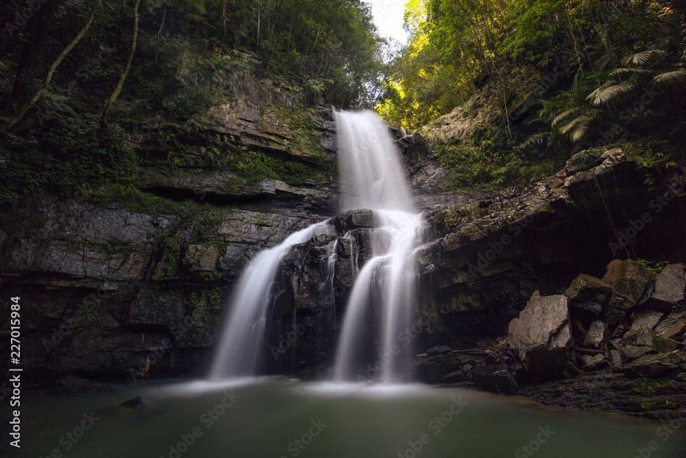 the waterfall in taiwan