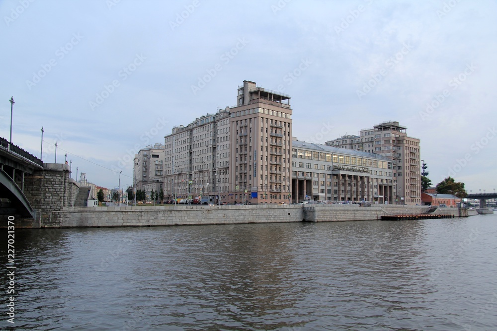 House on the embankment, Moscow.