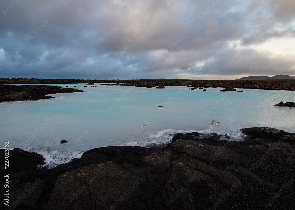 See bei der Blauen Lagune in Island