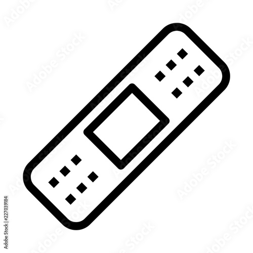 Bandage Medicine Hospital Medical Ambulance Healthcare vector icon