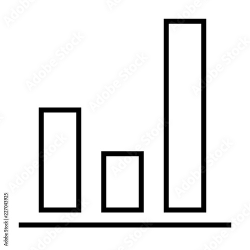 Bars Verti 01 vector icon