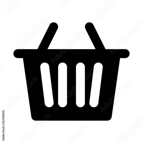 Basket Ecommerce Shopping Buy Sale Market vector icon