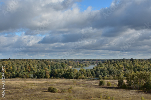panorama of countryside
