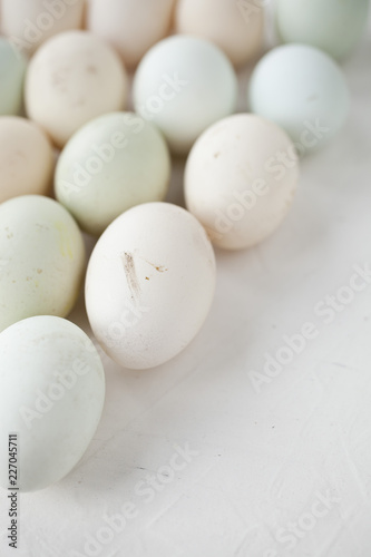 lot of eggs in multiple colors