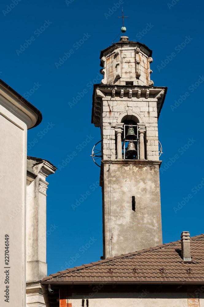 Ancient church tower bell