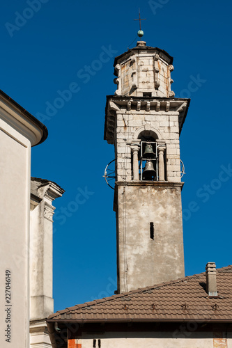 Ancient church tower bell