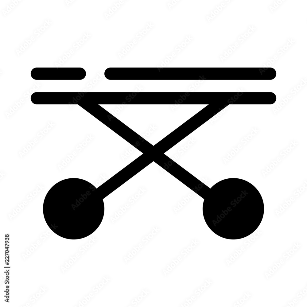 Bed Ambulance Medicine Hospital Doctor Medical vector icon Bed Ambulance Medicine Hospital Doctor Medical vector icon