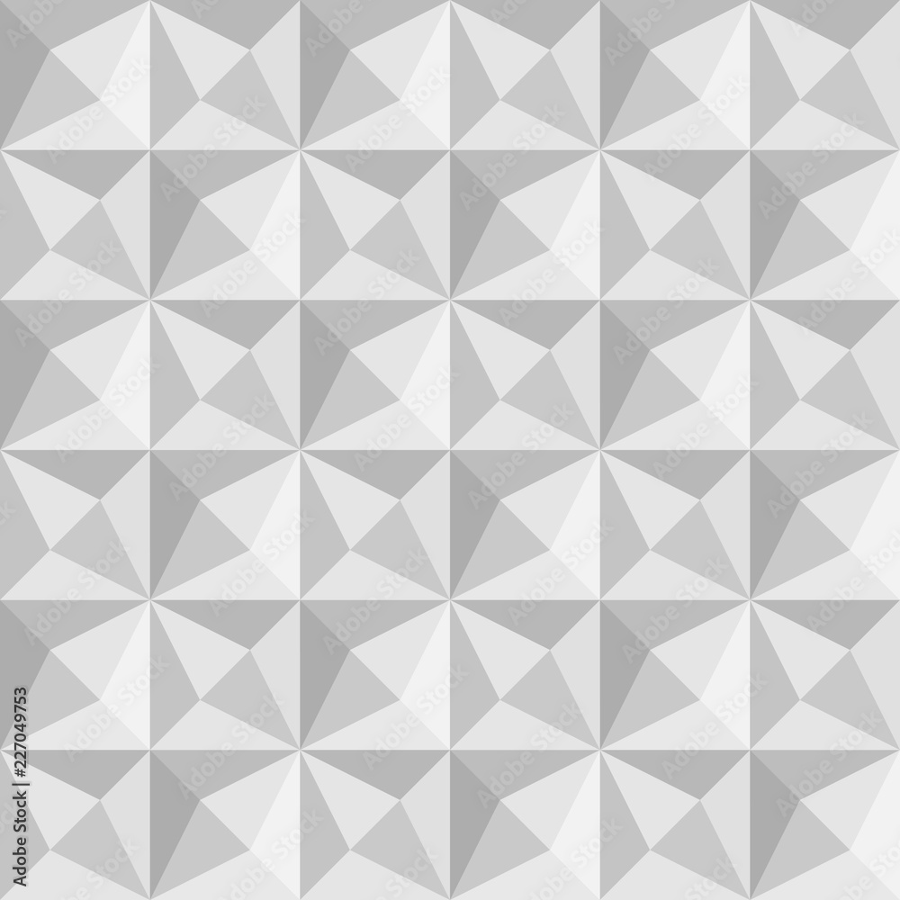 Gray geometric seamless background Gray geometric seamless background