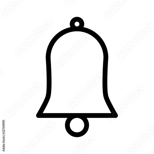 Bell Interface UI UX Software App vector icon