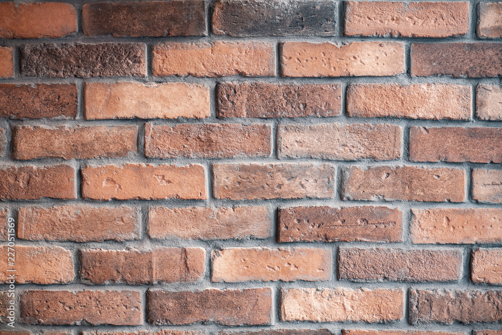 Old Red Brick Wall Texture Background Old Red Brick Wall Texture Background
