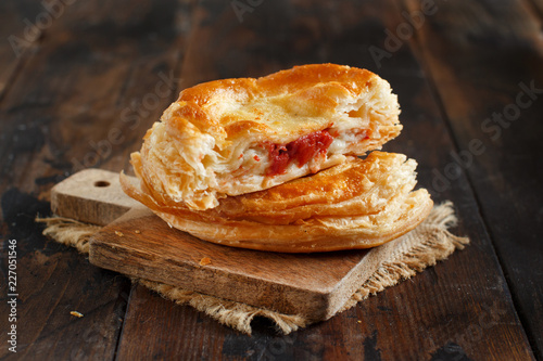 Fototapeta Naklejka Na Ścianę i Meble -  Rustico - traditional pastry from Lecce, Italy