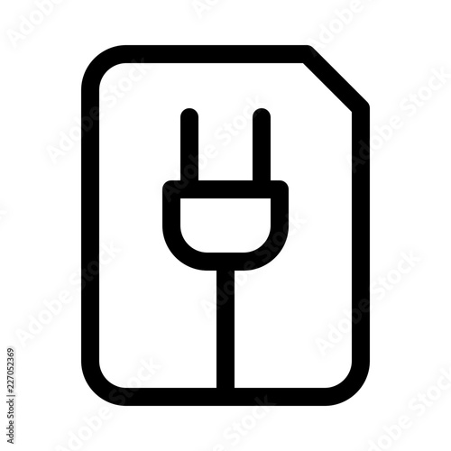 Bill Power Lamp Ecology Nature Environmental Protection Reserve Energy vector icon