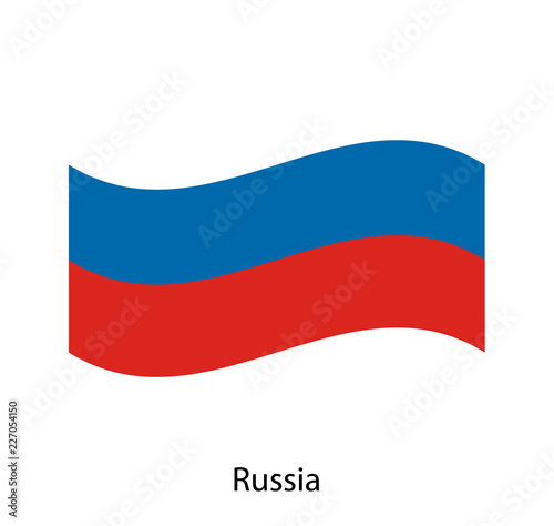 Flag of Russia. Map. Symbol of the state.