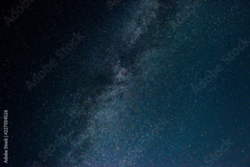 Night sky with stars and galaxy in outer space  universe background