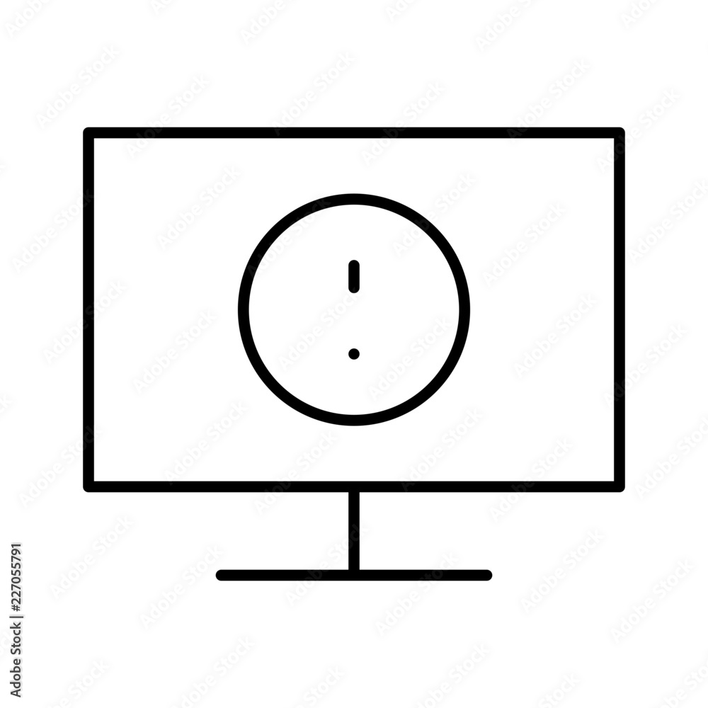Bluescreen Error Display Computer Bug vector icon Bluescreen Error Display Computer Bug vector icon