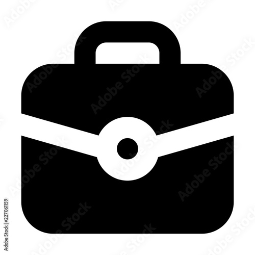 Briefcase Bag Work Office Gui Web vector icon
